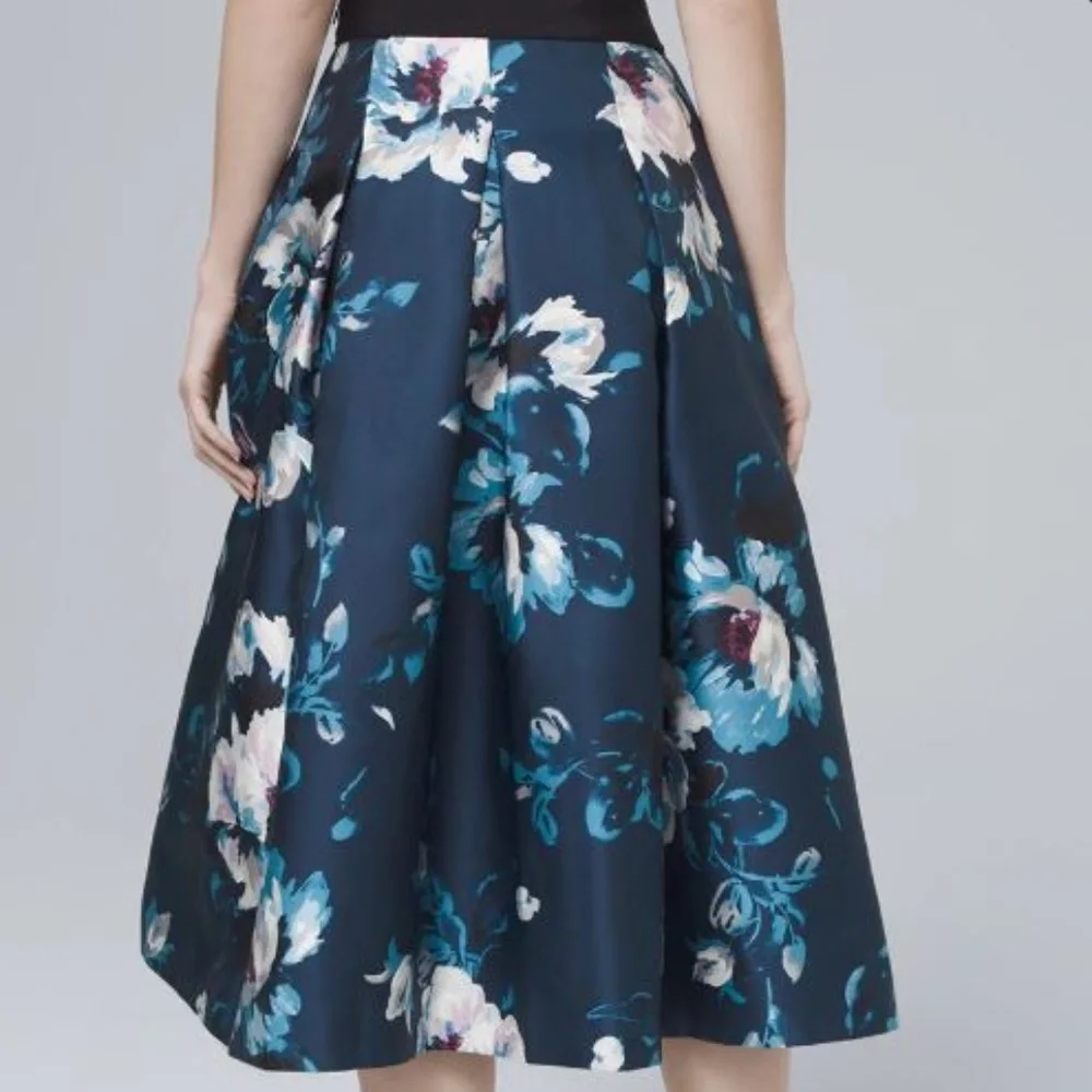 NWT White House Black Market Midi Skirt - Picture 2 of 5